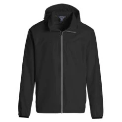 Landway Men's Black Fearless Rain Jacket