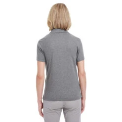 UltraClub Women's Charcoal Heather Heathered Pique Polo -Best Clothing Shop UC100W Charcoal Heather HTB 3dbcd826 d4cc 4df3 a9ee c59165a07356