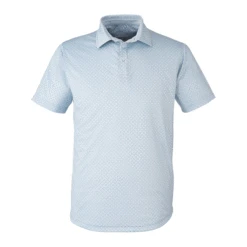 Swannies Golf Men's Sky/White Phillips Polo