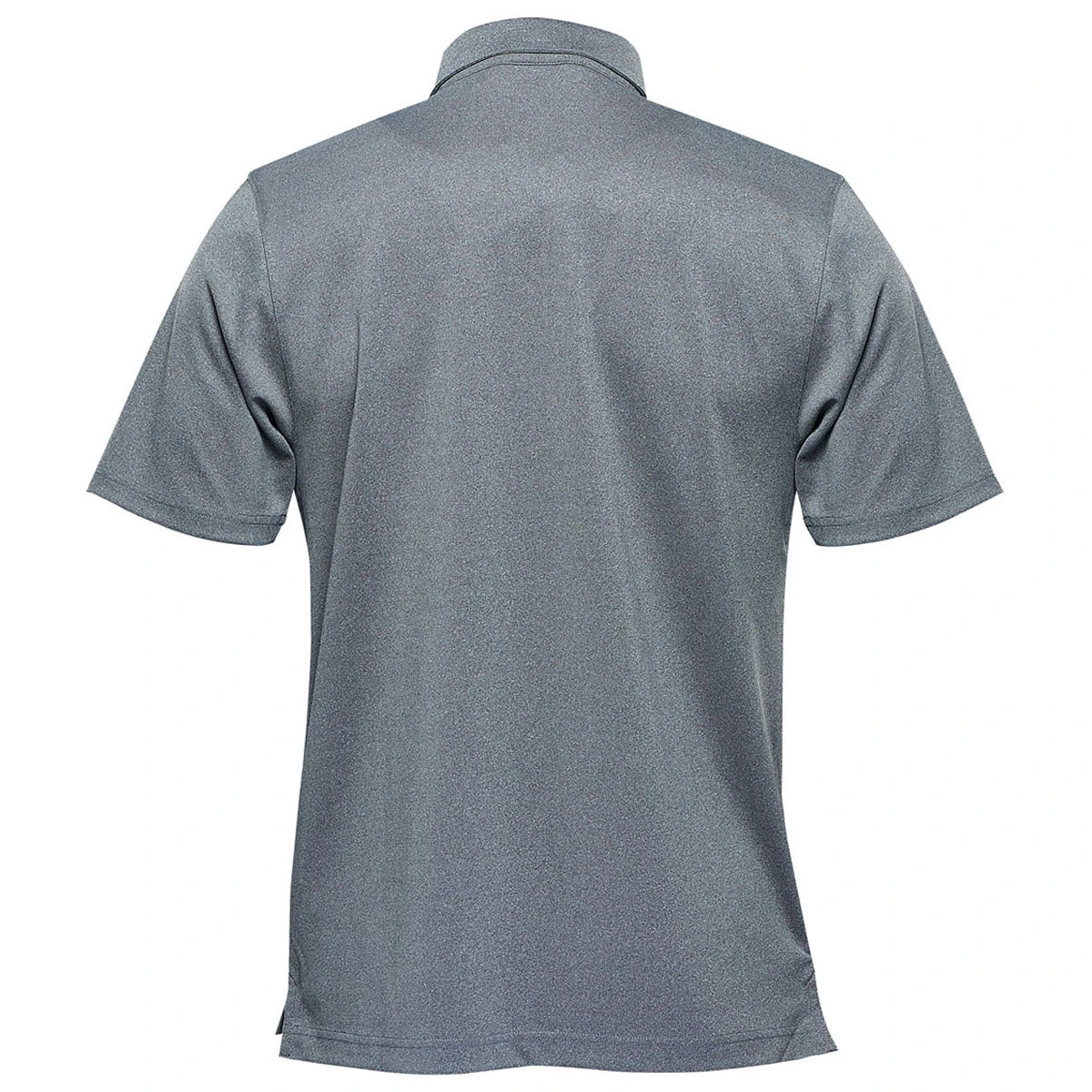 Stormtech Men's Dolphin Heather Dockyard Performance Short Sleeve Polo 2 Stormtech Men's Dolphin Heather Dockyard Performance Short Sleeve Polo - Image 2