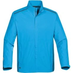 Stormtech Men's Electric Blue/Black Vortice Rain Shell
