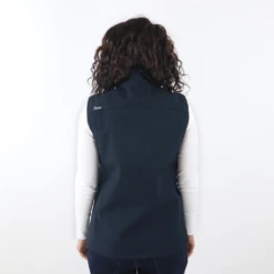 Zusa Women's Black Cross-Hatch Wanderlust Vest -Best Clothing Shop W black back 1 c35f5d25 eb04 436e a768 8db12f0baa00