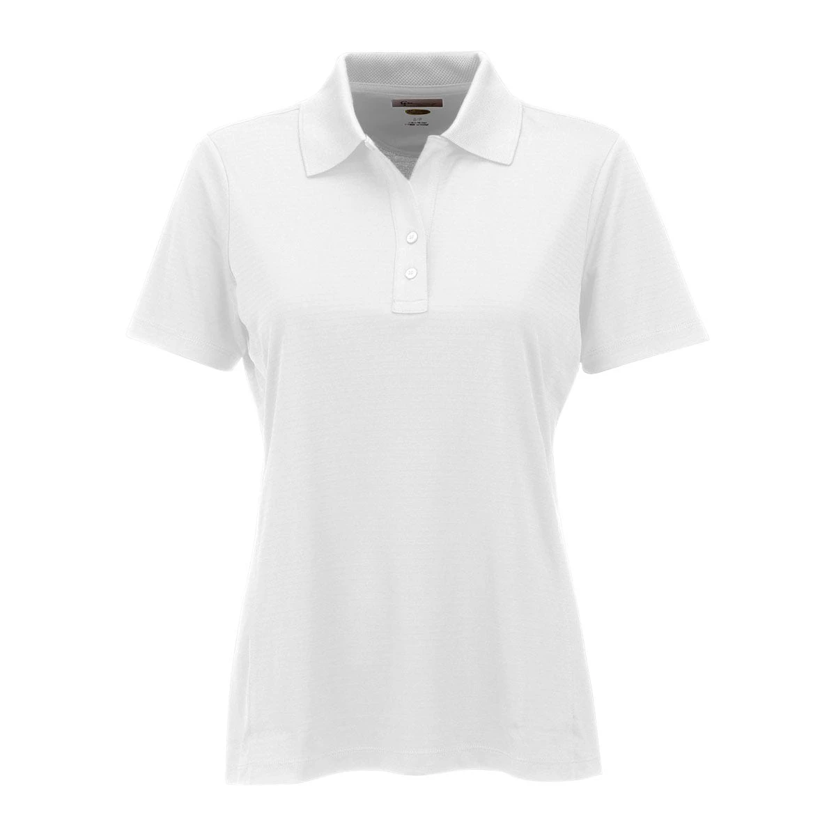 Greg Norman Women's White Short Sleeve ML75 Performance Polo 1 Greg Norman Women's White Short Sleeve ML75 Performance Polo