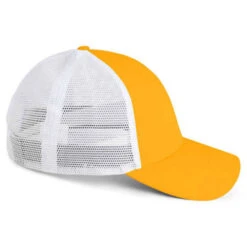 Imperial Melon Orange White Structured Performance Meshback Cap -Best Clothing Shop X210SM Melon Orange White 3