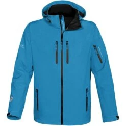 Stormtech Men's Electric Blue/Black Expedition Softshell
