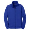 Sport-Tek Youth True Royal Sport-Wick Fleece Full-Zip Jacket