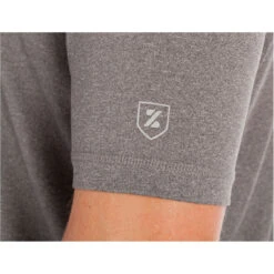 Zusa Men's Charcoal Breezy Tee -Best Clothing Shop Z100 Shield cd8a292f 5f29 4f6a 88c3 b39b294369ec