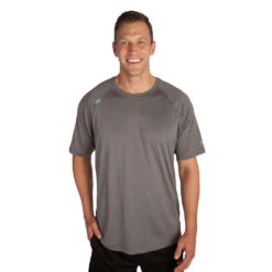 Zusa Men's Charcoal Breezy Tee -Best Clothing Shop Z100 Front 25103530 1118 4bd0 bfa1 5ad3b3190f33