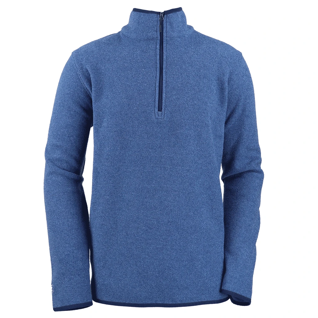 Zusa Men's Royal Chilly Fleece Quarter Zip 1 Zusa Men's Royal Chilly Fleece Quarter Zip