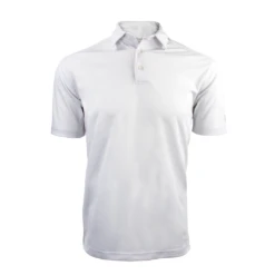 Zusa 3 Day Men's White Everyday Pique Polo